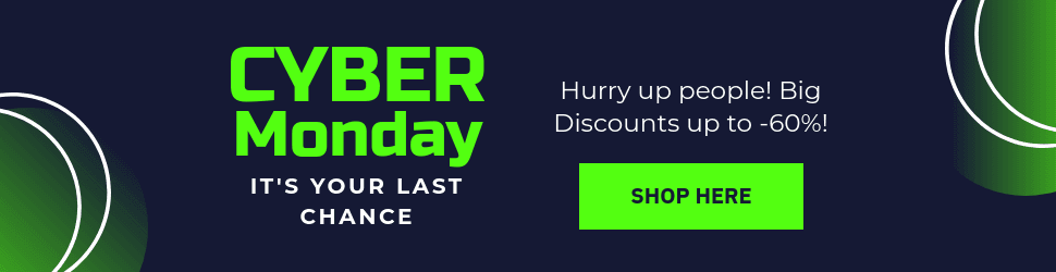 Cyber Monday Big Discounts Last Chance Billboard