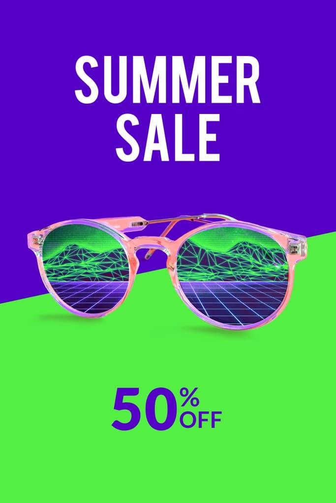 Eyewear Summer Sale Pinterest Pin Tall