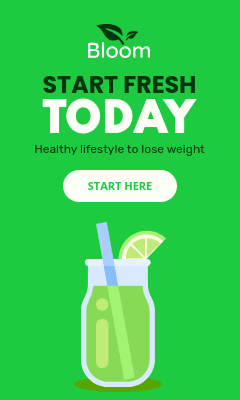 Healthy Lifestyle to Lose Weight Vertical Rectangle