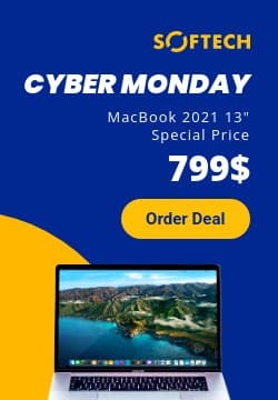 Cyber Monday MacBook 2021 Deal Triple Widescreen