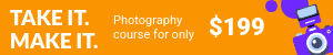 Take It Make It Photography Course Mobile Banner