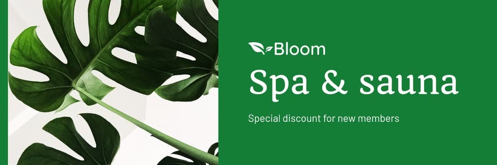 Spa & Sauna Special New Member Discount X Header