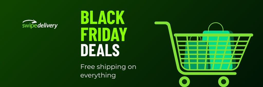 Green Delivery Black Friday X Header