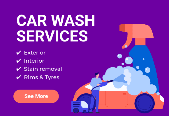 Full Car Wash Service Package Animated Netboard