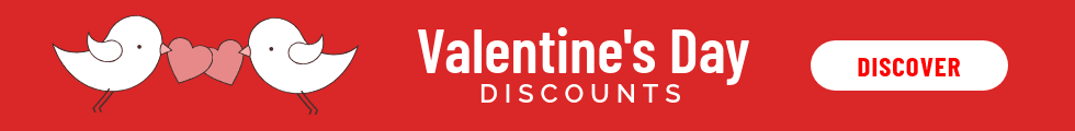 Valentine's Day Bird Discounts Panorama