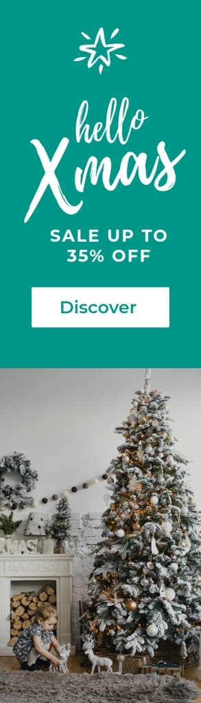 Hello Xmas Christmas Teal Sale 