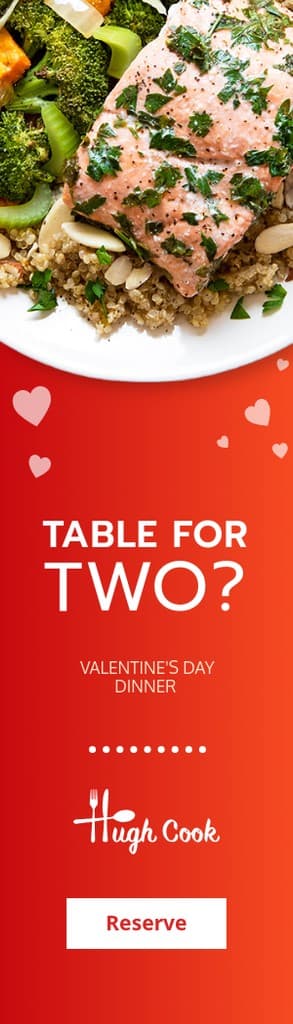 Table For Two on Valentine's Day Portrait
