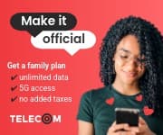Telecom Family Plan for Valentine's Day Small Rectangle