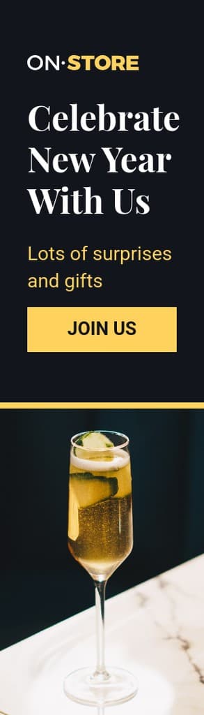 Celebrate New Year with Us Portrait