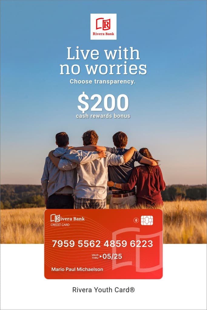 Rivera Bank Youth Card Pinterest Pin Tall