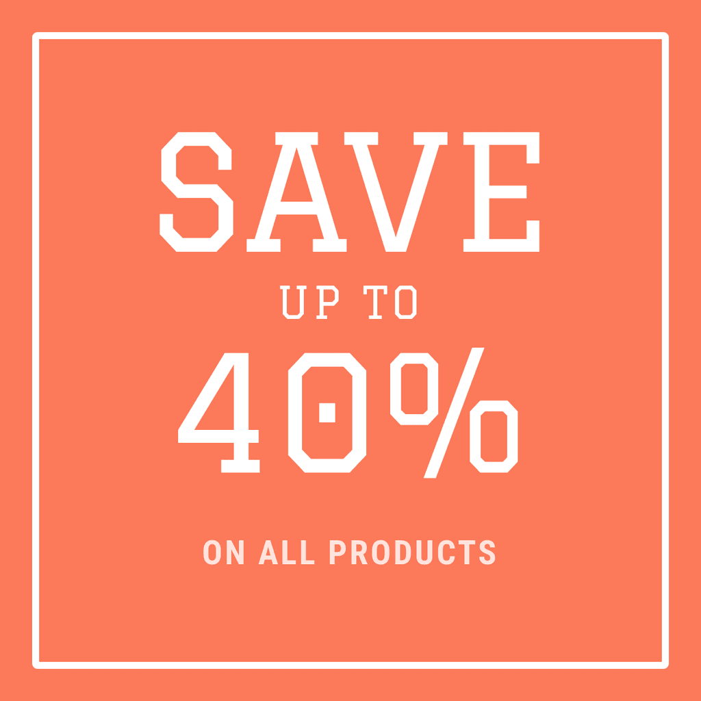 Save Up to 40 Orange Products