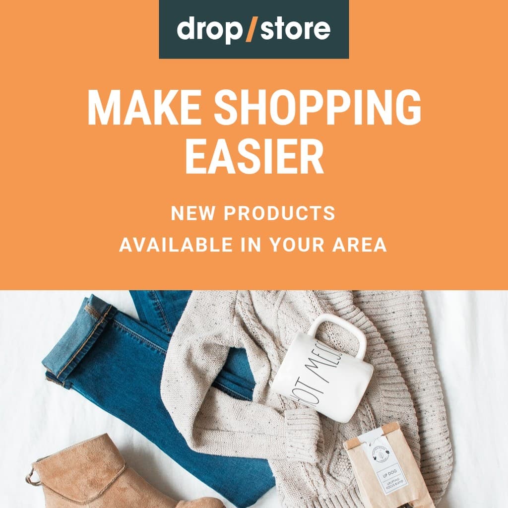 Make Shopping Easier Drop Store Instagram Post