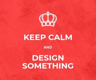 Keep Calm and Design Something Large Rectangle