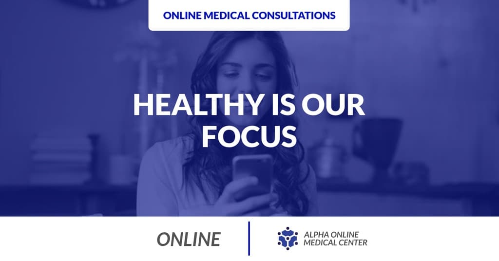 Blue Online Medical Consultations Facebook Sponsored Message
