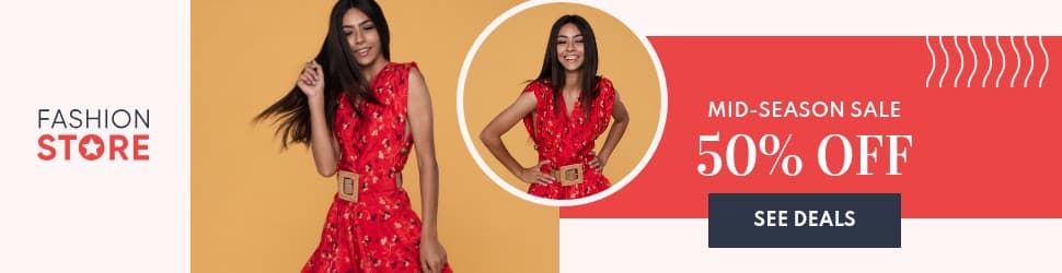 Fashion Store Mid-Season Sale Billboard