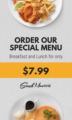 Special Menu Breakfast and Lunch Vertical Rectangle