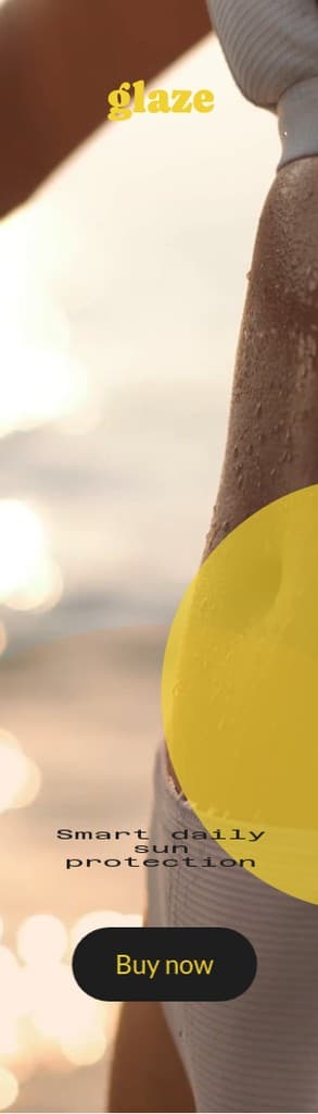 Smart Daily Sun Protection Glaze Beauty Products Animated Portrait