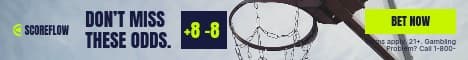 Don’t Miss Odds Basketball Scoreflow Betting Video Main Banner
