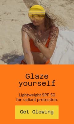 Glaze Beauty Products for Sun Protection Video Vertical Rectangle