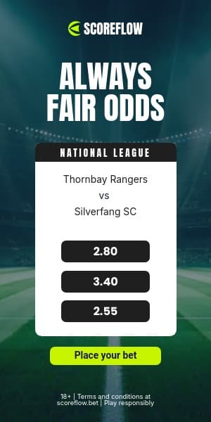 Always Fair Odds Scoreflow Betting Animated Half Page