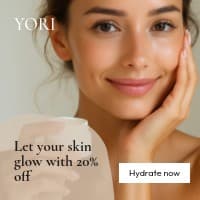 Let Your Skin Glow Yori Beauty Products Animated Small Square