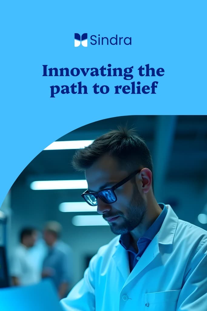 Path to Relief Sindra Animated Pinterest Pin Tall