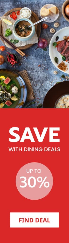 Save Money with Dining Deals Portrait