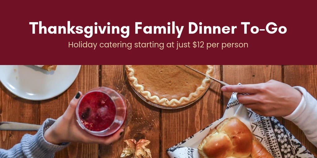 Thanksgiving Family Dinner To Go X Image Post