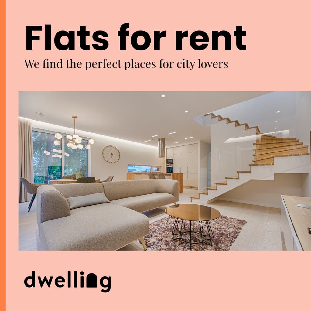 Pink Dwelling Flats for Rent