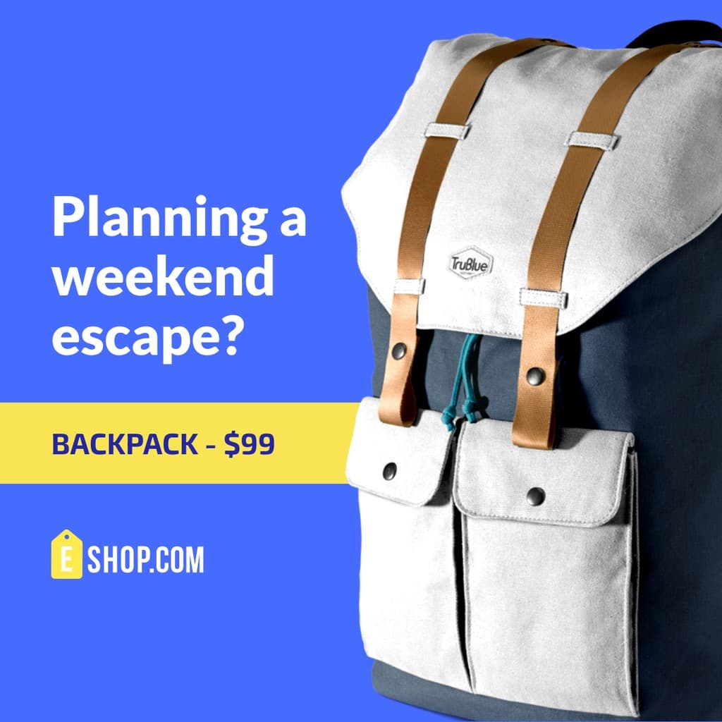 Backpack Deal for Weekend Escape