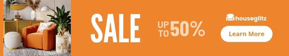 Orange House Furniture Sale Top Banner