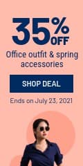Office Outfit and Spring Accessories Deal Vertical Banner