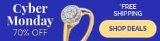 Cyber Monday Engagement Ring Deals Half Banner