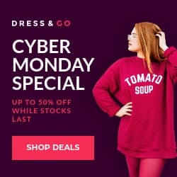 Cyber Monday Special Red Woman Square