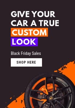 Black Friday Custom Car Rims Triple Widescreen