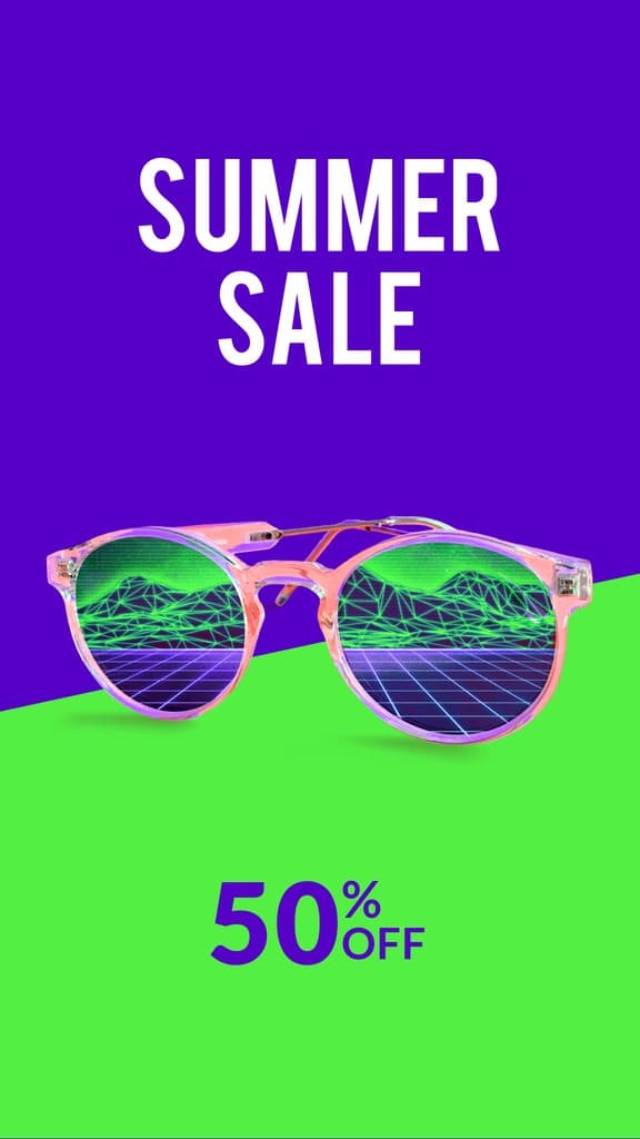 Eyewear Summer Sale Story