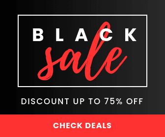 Red Style Black Friday Sale Large Rectangle