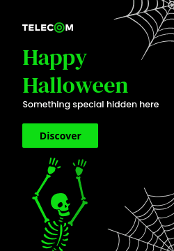 Happy Special Halloween with Green Skeleton Triple Widescreen