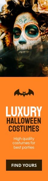 Luxury Quality Halloween Costumes Wide Skyscraper