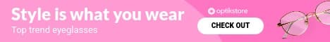 Top Trend Stylish Eyeglasses Main Banner