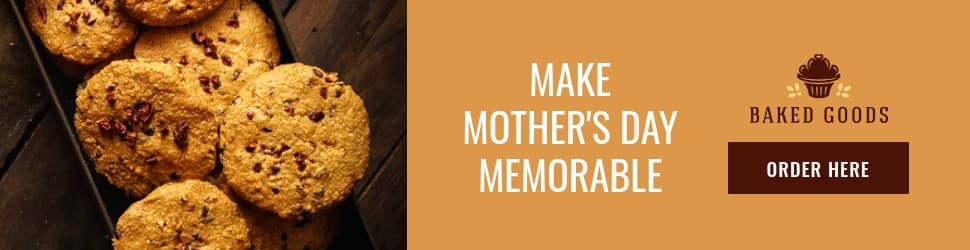 Make Mother's Day Memorable Bakery Billboard