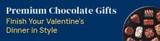 Premium Chocolate Valentine's Day Gifts Half Banner