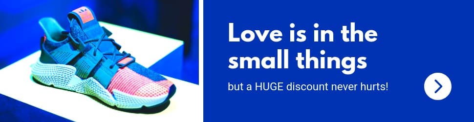 Valentine's Day Fashion Blue Shoe Love