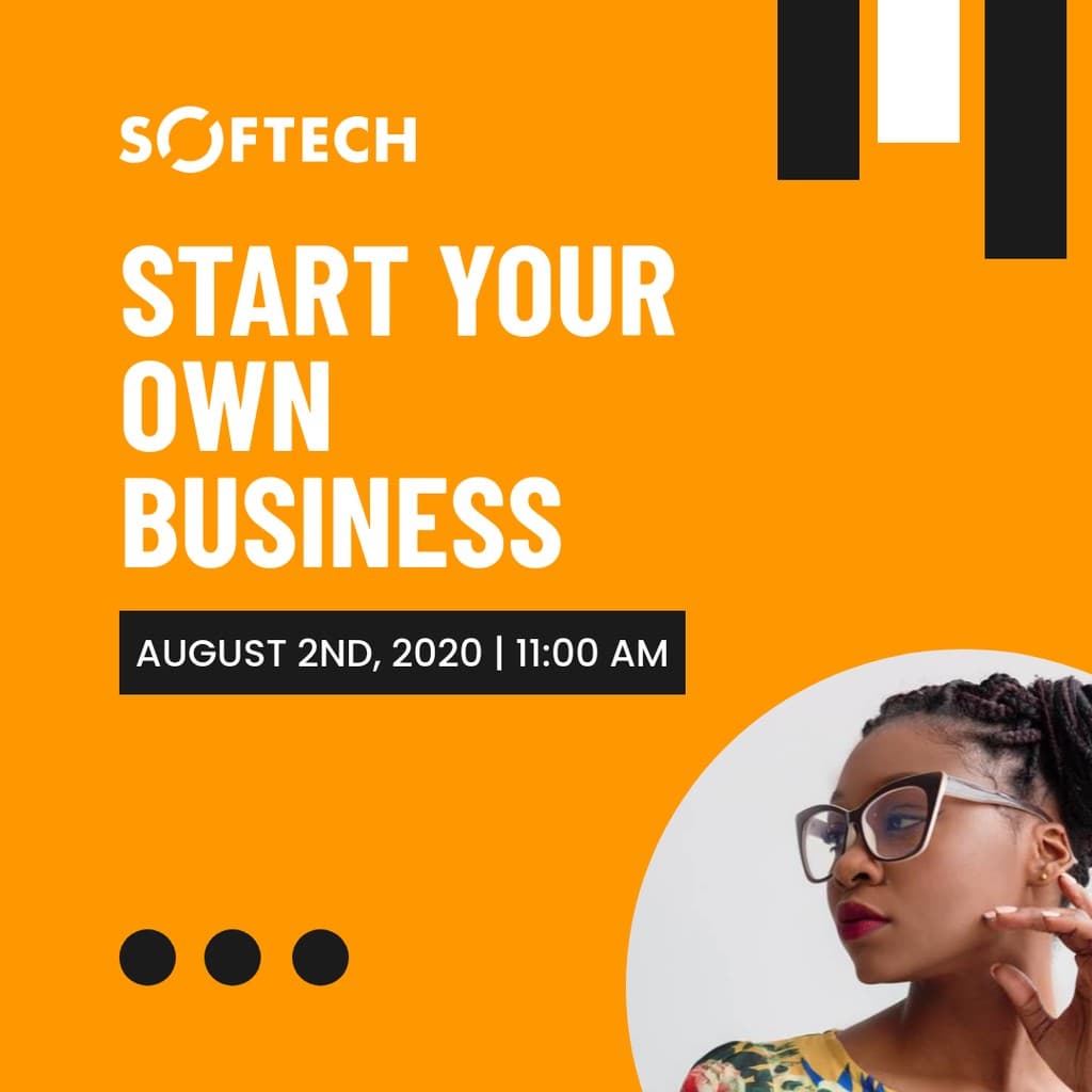 Start Your Own Business Instagram Post