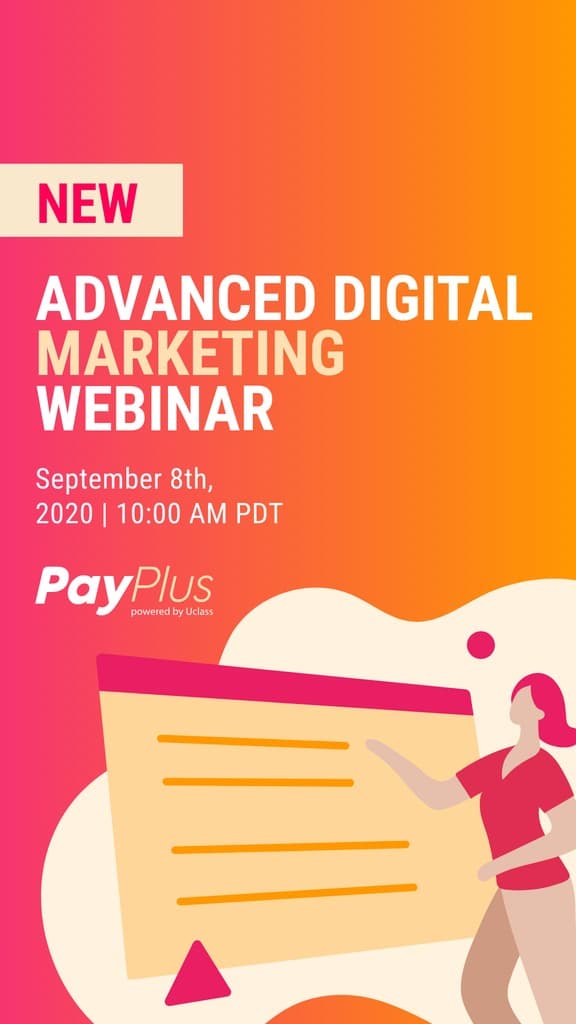 Advanced Digital Marketing Webinar Story