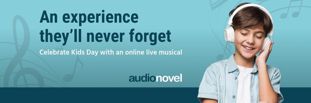 Kids Day Online Musical X Header