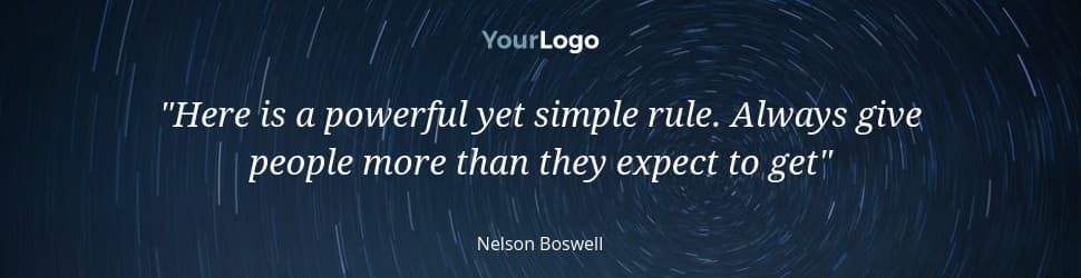 Give People More Quote Billboard