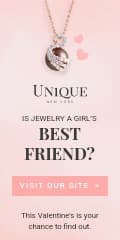 Jewelry Best Friend on Valentine's Day Vertical Banner