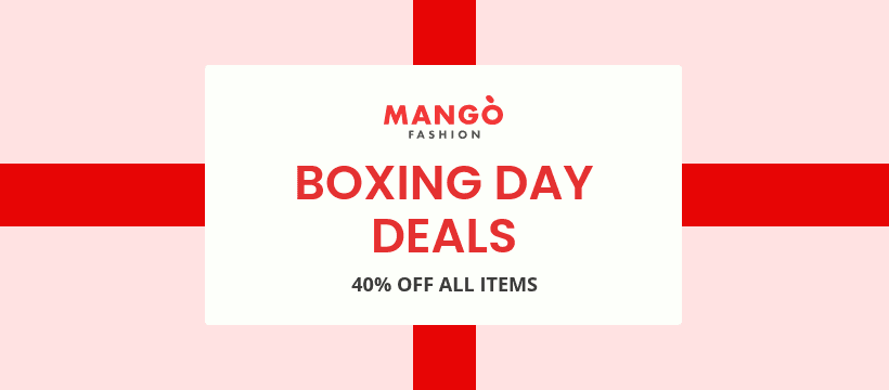 Boxing Day Fashion Deals Facebook Cover