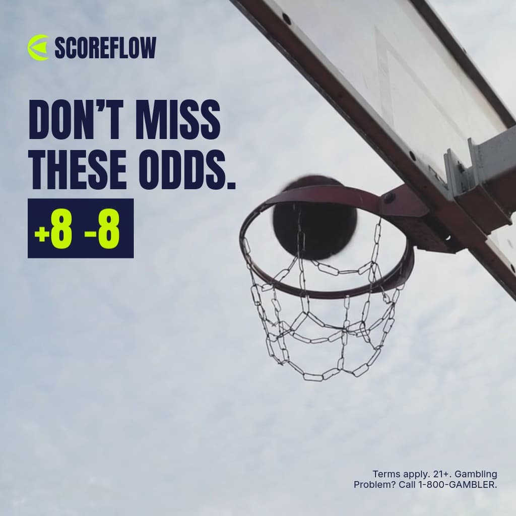 Don’t Miss Odds Basketball Scoreflow Betting Video Instagram Post